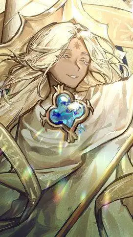 ai character: pure vanilla background