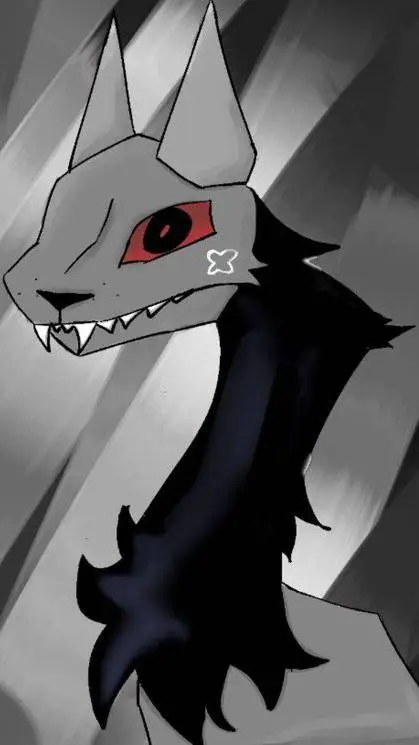 ai character: twisted pebble background