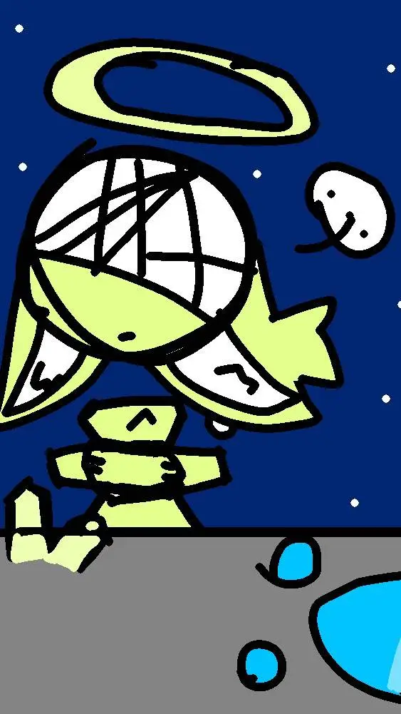 ai character: Angel furry boss background