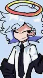 ai character: Kye (white) background
