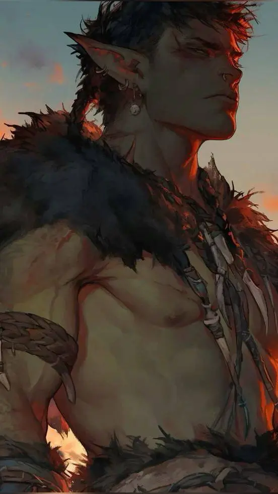 ai character: leo the giant  background