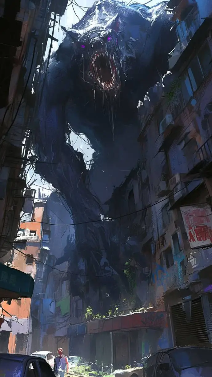 ai character: monsters world  background