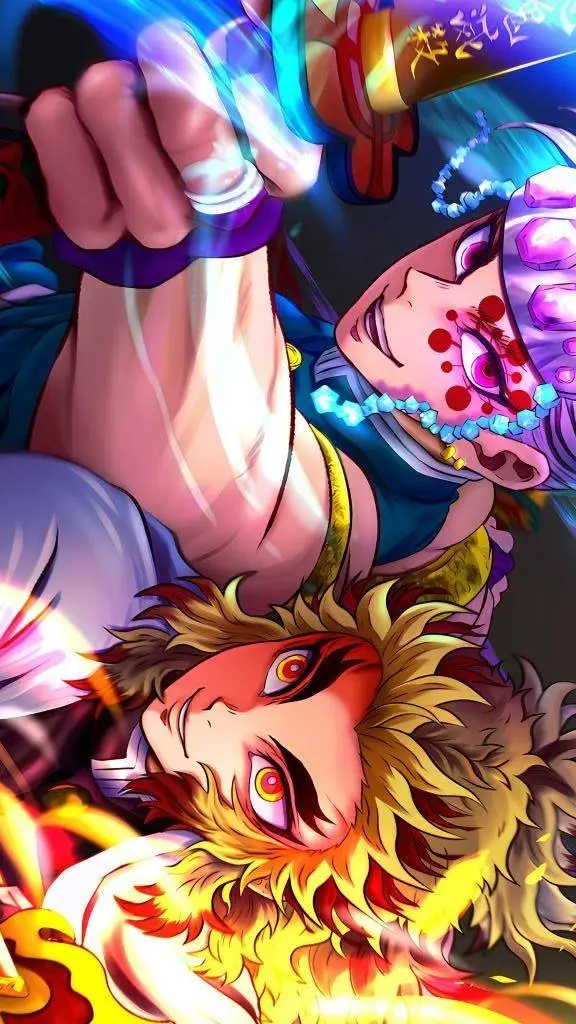 ai character: Tengen + Rengoku  background