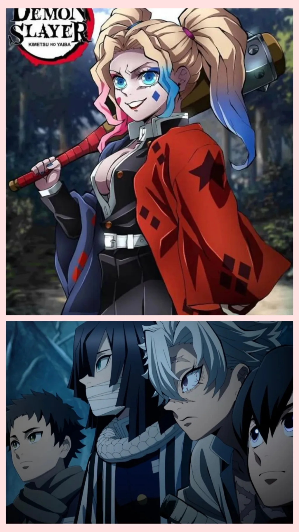 ai character: Sanemi + Obanai background