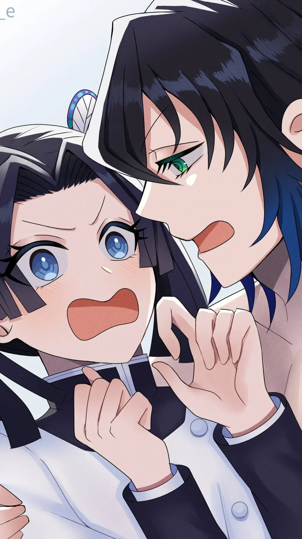 ai character: 🐗InoAoi🦋 background