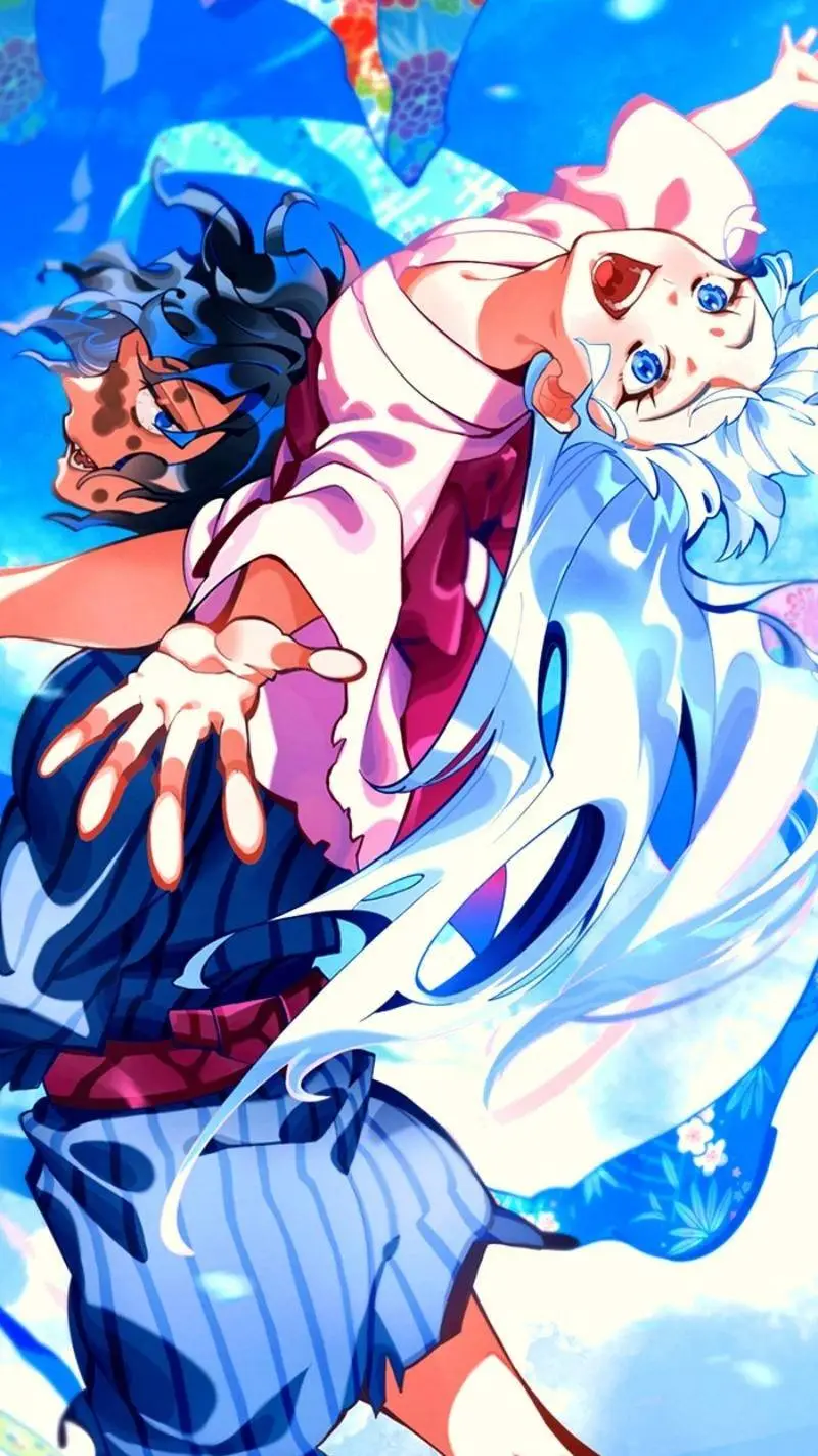 ai character: Shabana siblings💮🔪 background