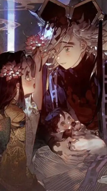 ai character: 🌈DouKoto🌿 background