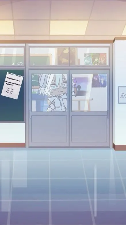 ai character: Middle School Life background