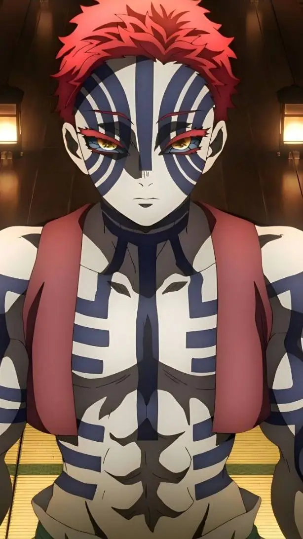 ai character: Akaza background