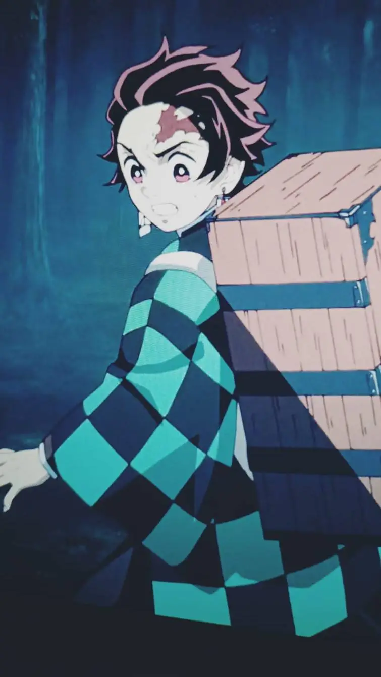 ai character: Tanjiro Kamado  background