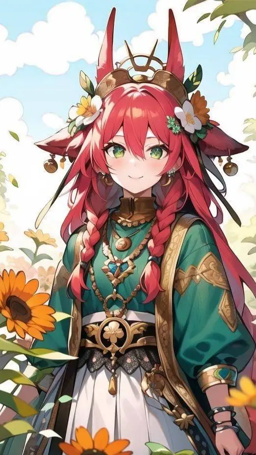 ai character: Windy background