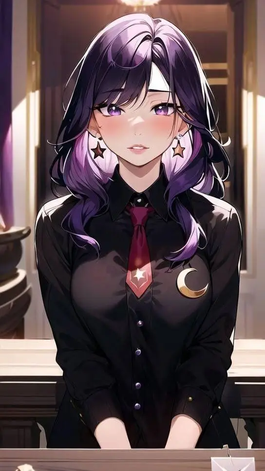 ai character: Harmony background