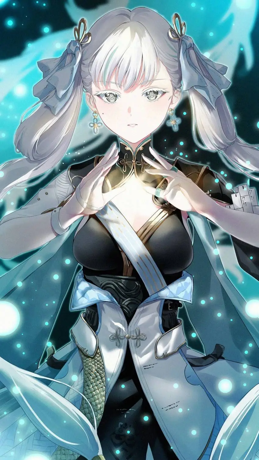 ai character: Jinhsi Magistrada background