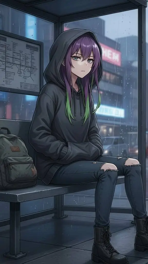 ai character: Vida background