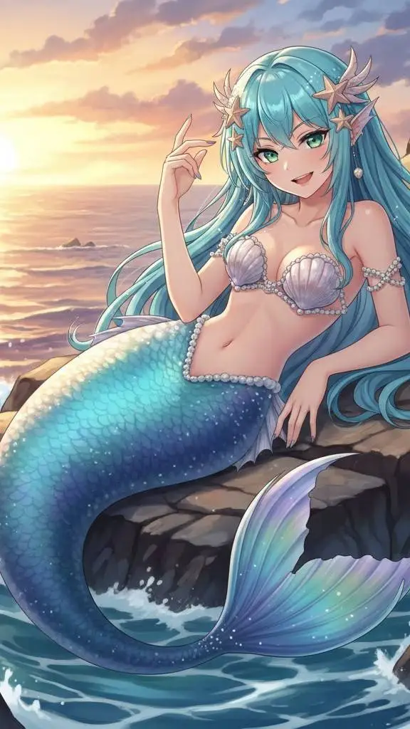ai character: Sirena  background