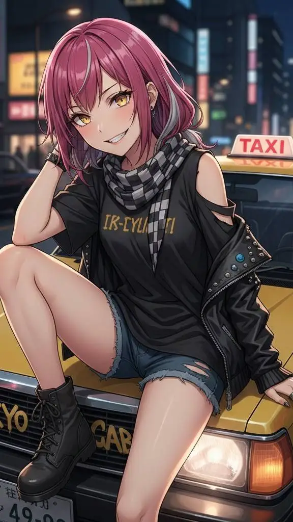 ai character: Sandra 🚖 background