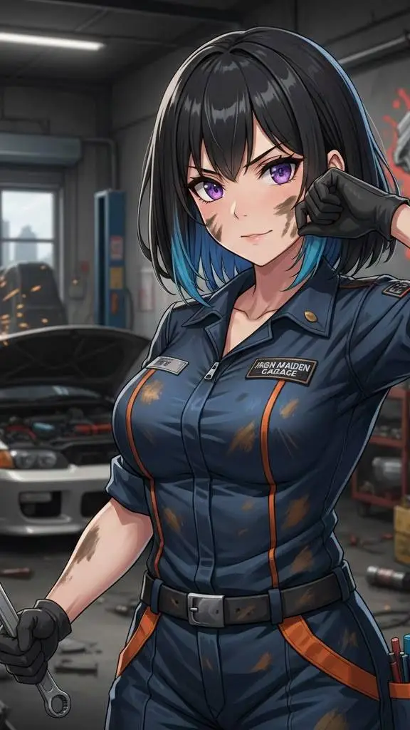 ai character: Susana  background