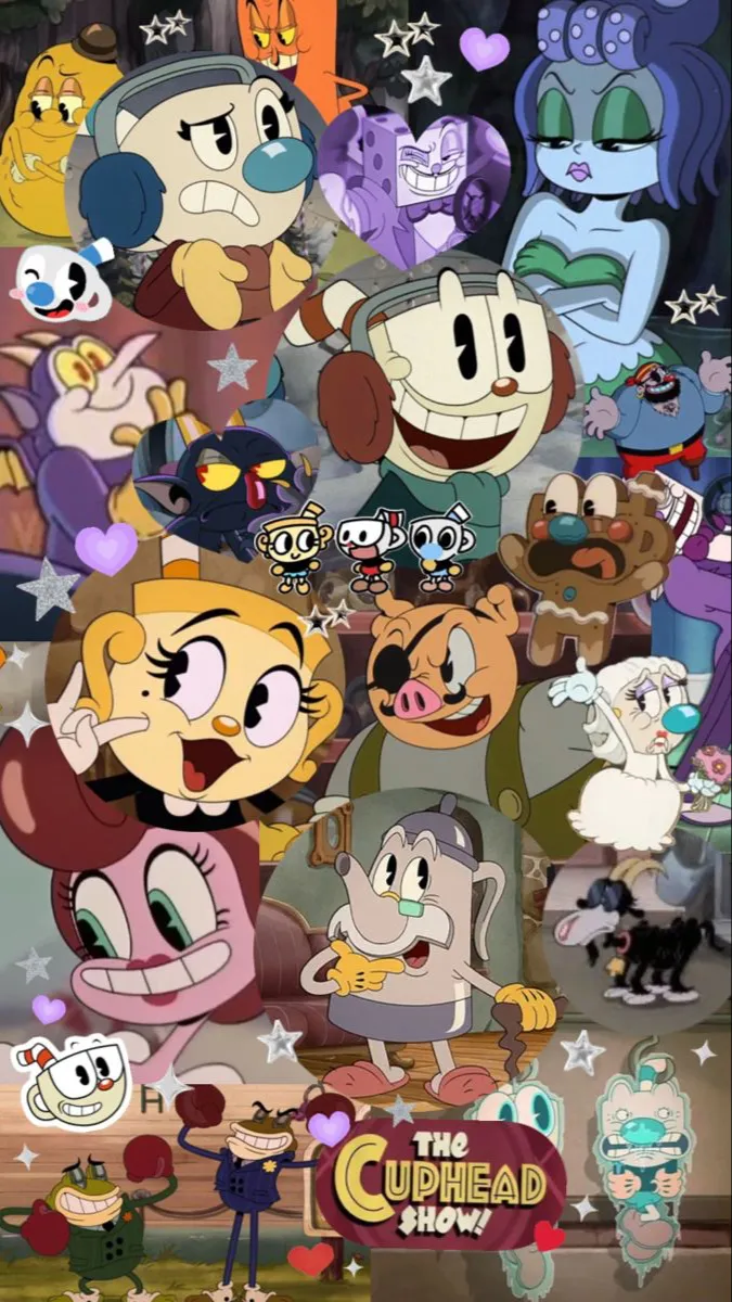 ai character: Cuphead & Mugman background