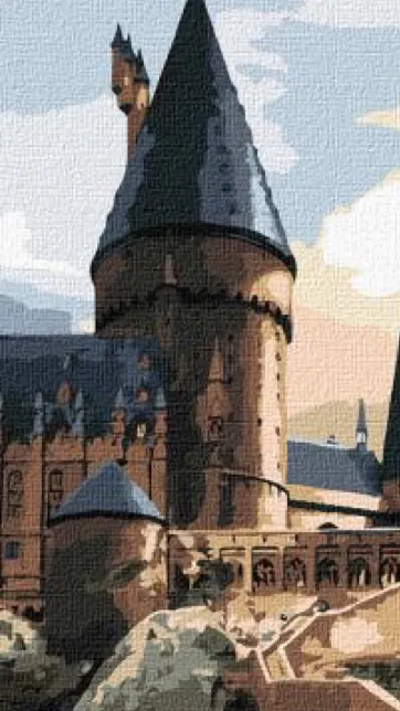 ai character: Hogwards background