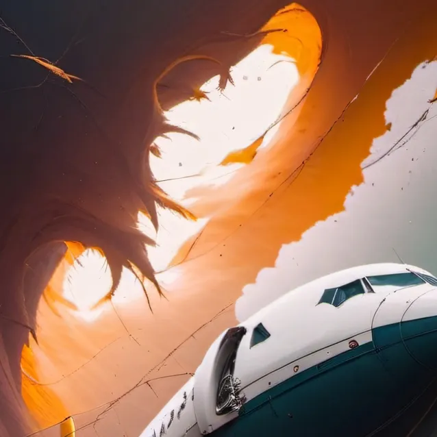 chat with ai character: MHA plane trip