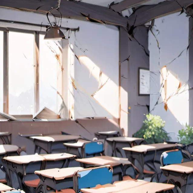 chat with ai character: class room