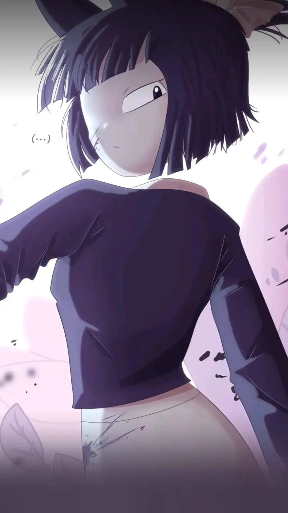 ai character: Miss bloomie👌 background