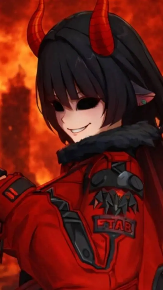 ai character: 💀exe jane doe ☠️ background