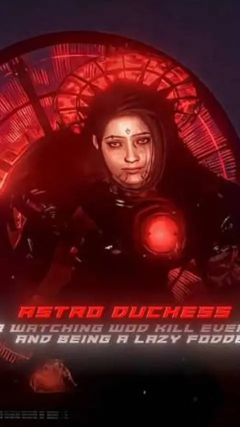 ai character: astro duquesa  background