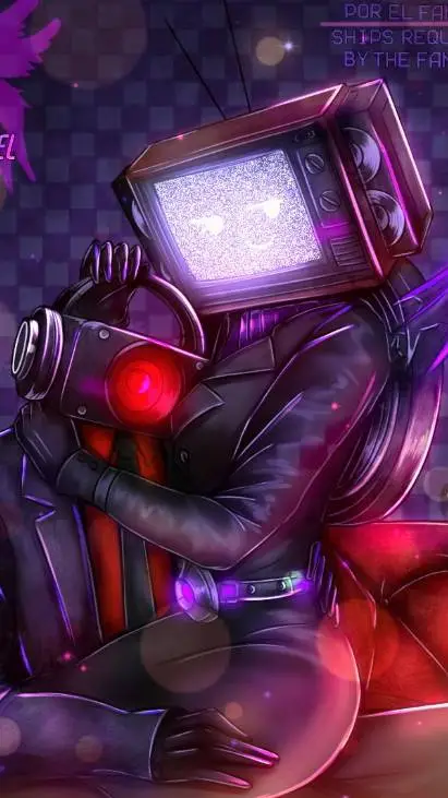 ai character: TV y dark background