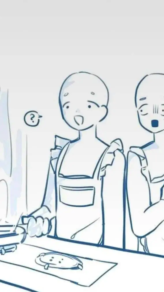 ai character: Itadori cocina background