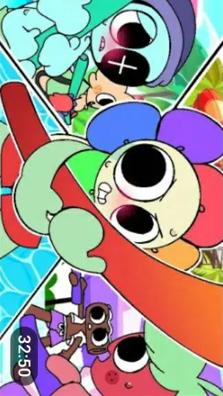ai character: Dandy's world pool background