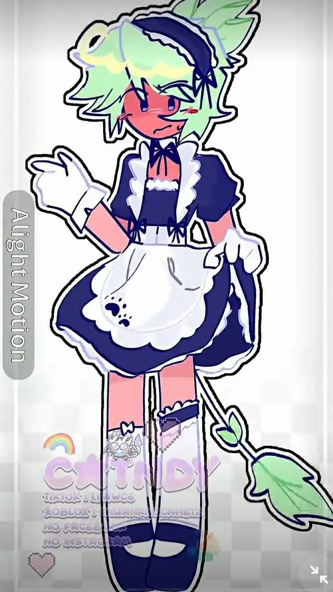 ai character: Sprout q carar- background