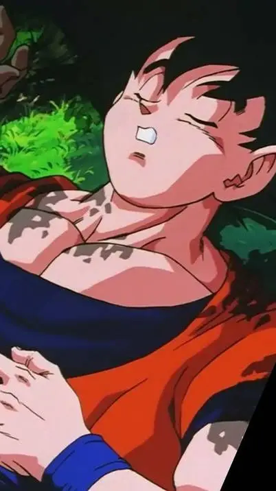 ai character: LAZY GOKU 😪 background