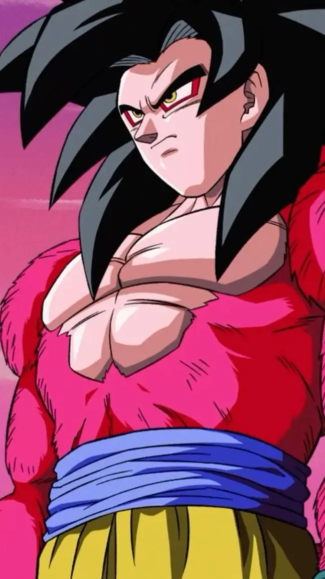 ai character: Ssj 4 goku  background