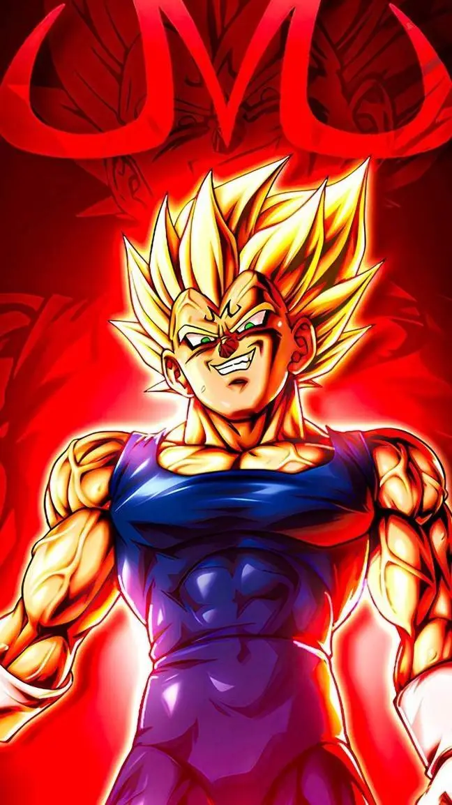 ai character: Majin Vegeta  background