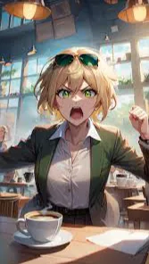 ai character: •Karen• background