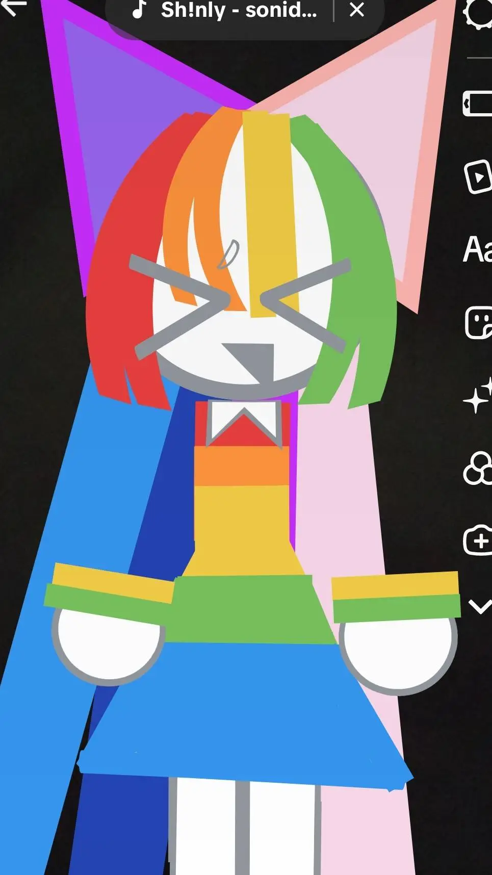 ai character: Wendy de...nose xd background