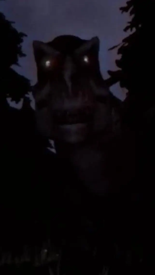 ai character: T-rex terror  background