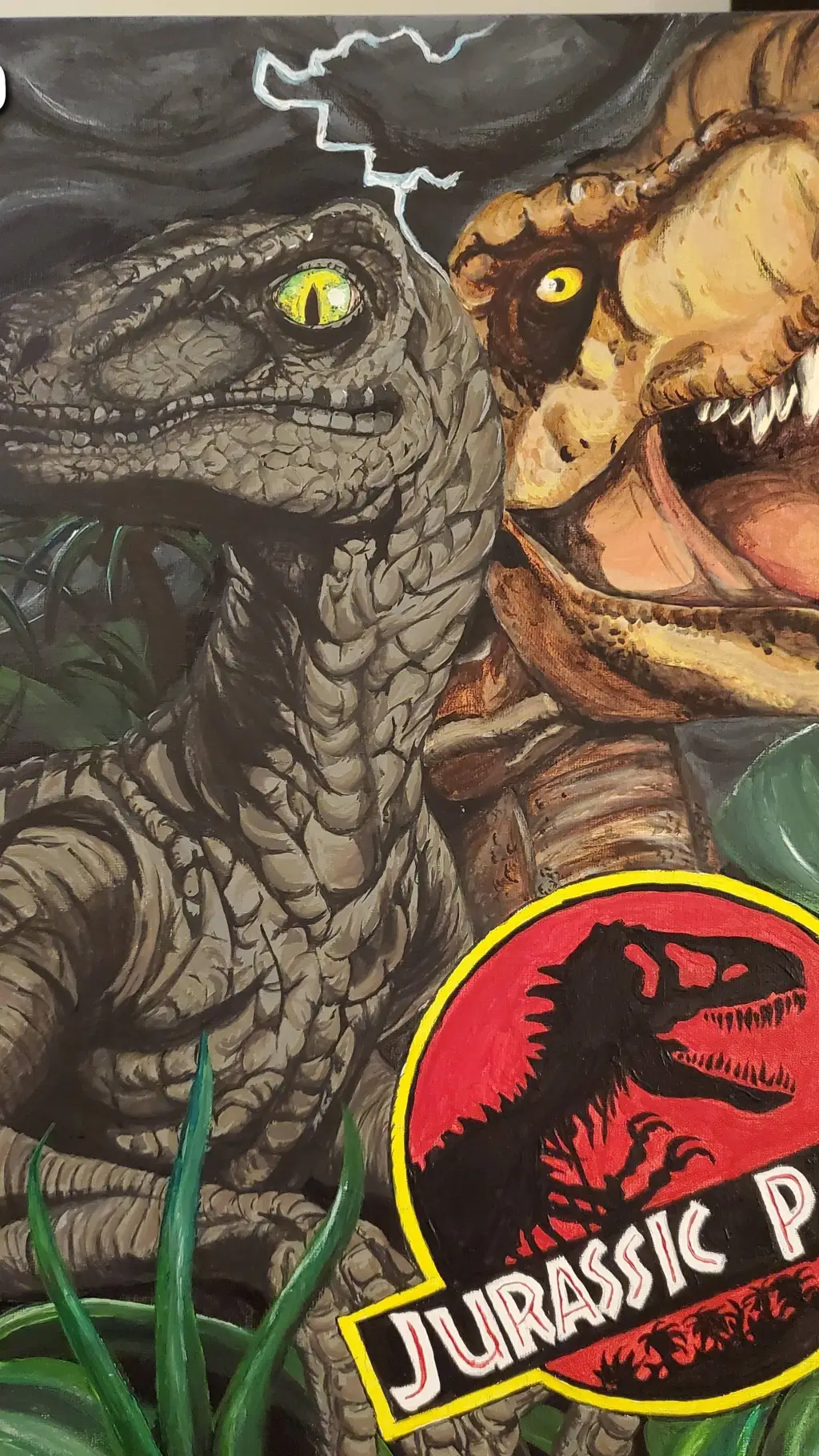 ai character: Nublar Island  background