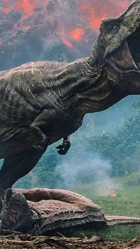 ai character: Nublar Island JW background