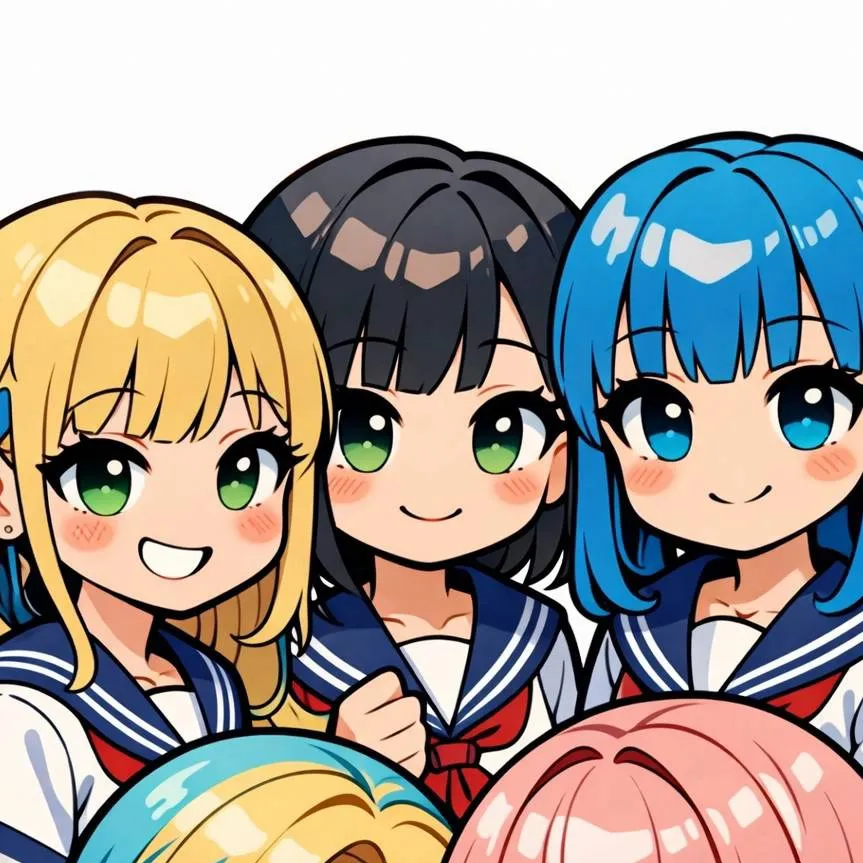 chat with ai character: grupo de chicas 🌀