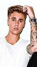 ai character: Justin Bieber  background