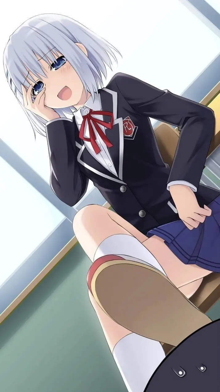 ai character: (Tobiichi Origami) background