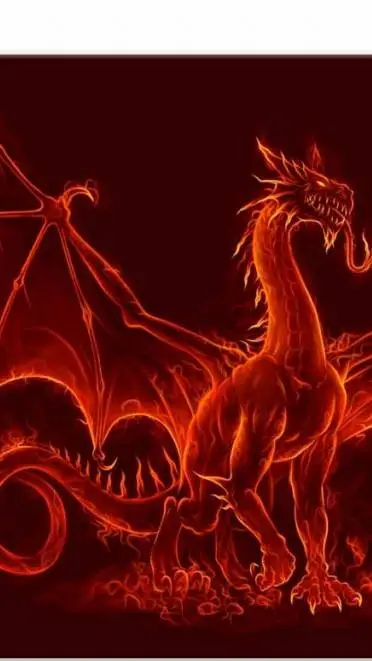 ai character: dragon background