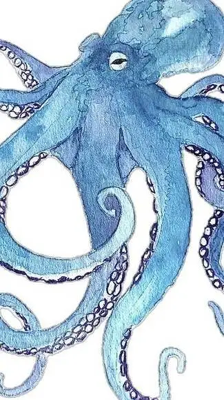 ai character: pulpo background