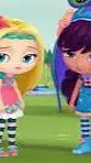 ai character: Amazon y Cartoons background