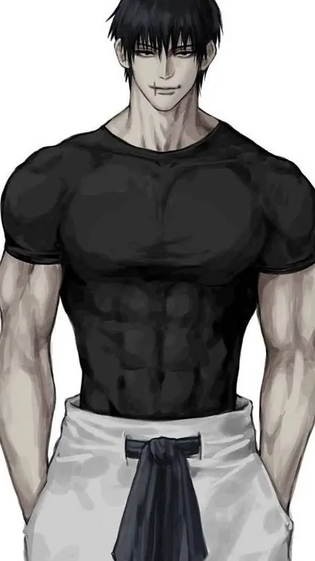 ai character: toji fushiguro  background