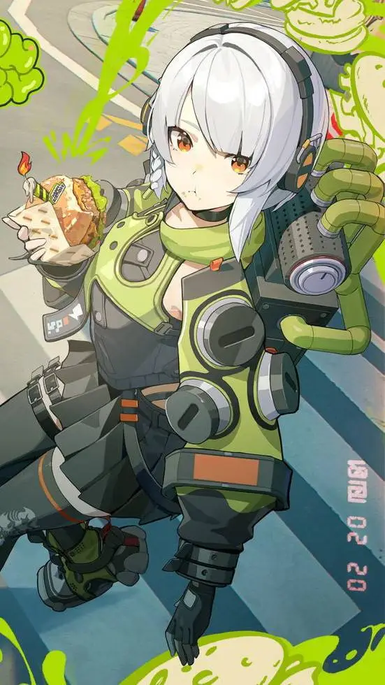 ai character: Anby Demara  background