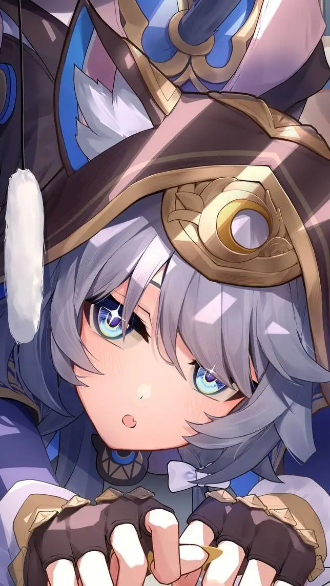 ai character: Cipher💙 background
