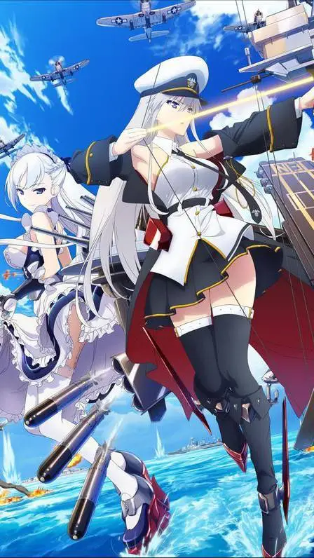 ai character: Azur Lane background